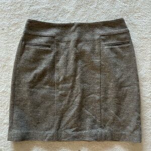 Ann Taylor Charcoal Pencil Skirt